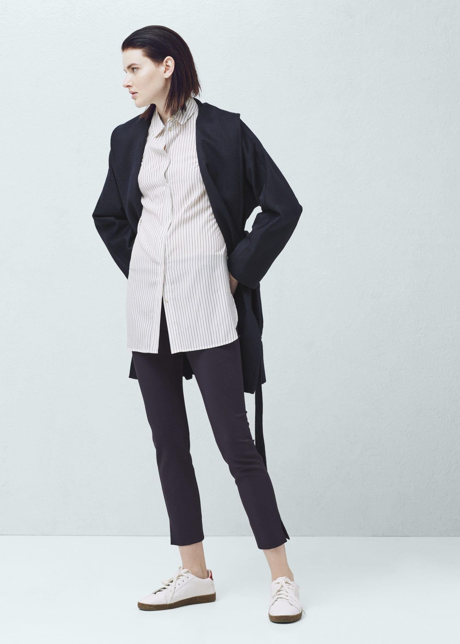 slit hem pants